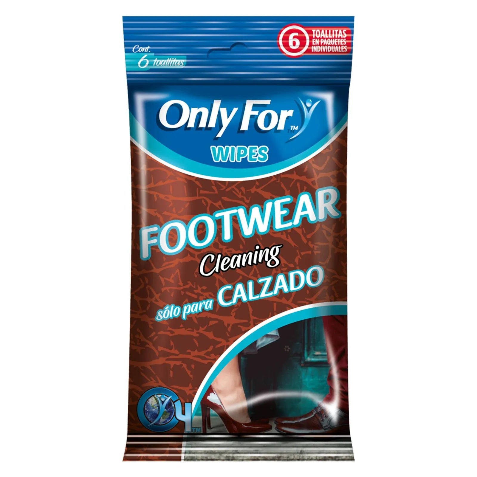 Pañitos Húmedos Only For Calzado x 6 und en oferta outlet Colombia saldos a huevo