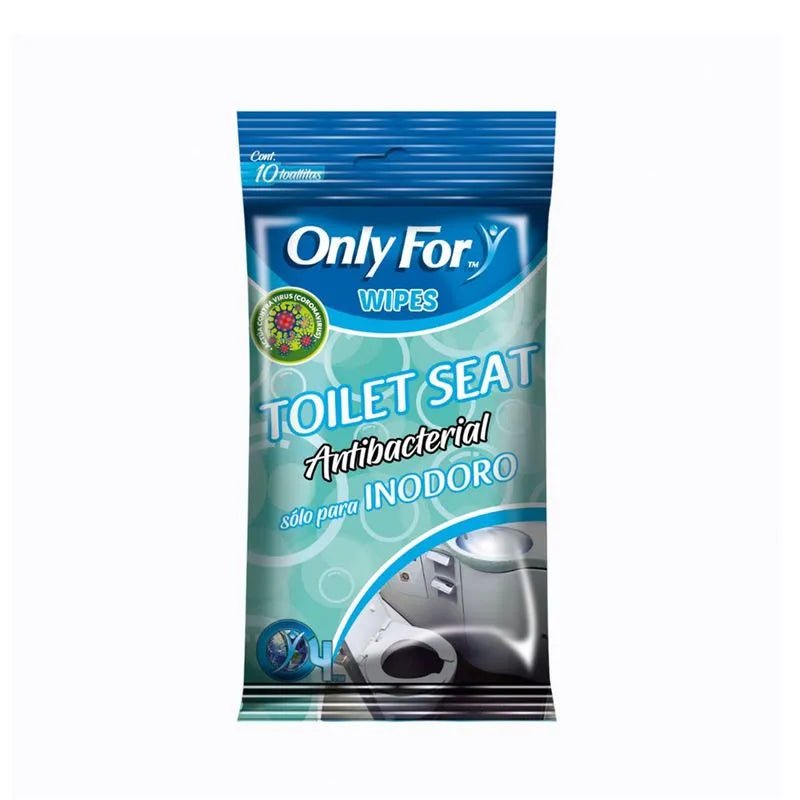 Pañitos Húmedos Only For para Inodoro x 10 und en oferta outlet Colombia saldos a huevo