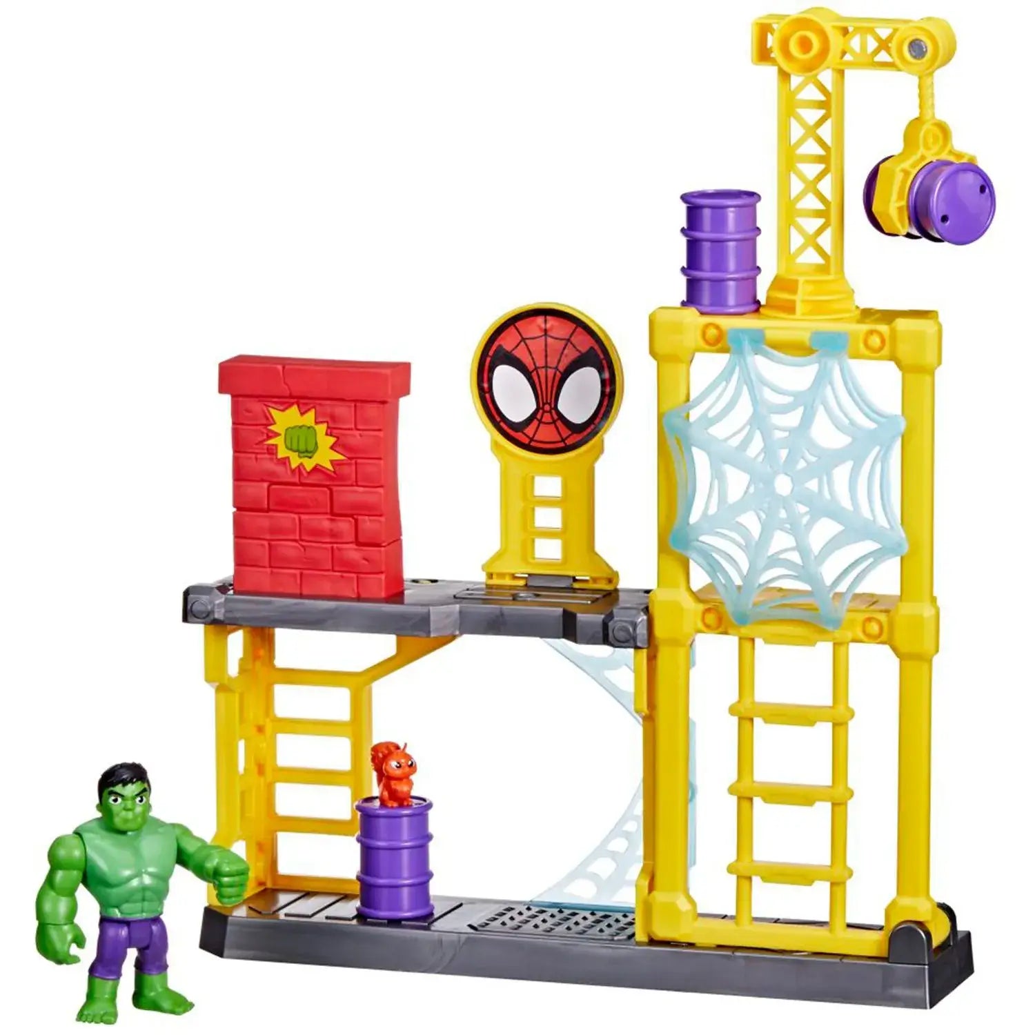 Spidey y sus increíbles amigos - Parque de Juegos de Hulk Hasbro en oferta outlet Colombia saldos a huevo