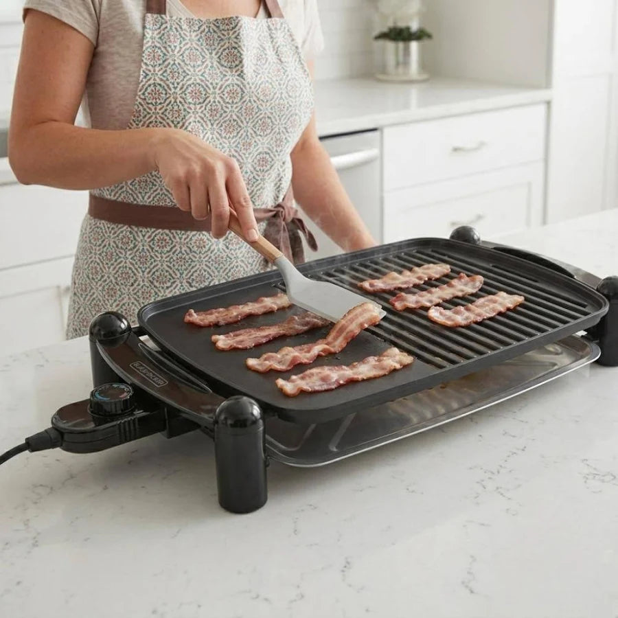 Parrilla y Plancha Eléctrica Sizzlelean - Black+Decker