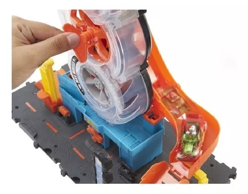 Pista Super Twist Tire Shop - Hot Wheels en oferta outlet Colombia saldos a huevo