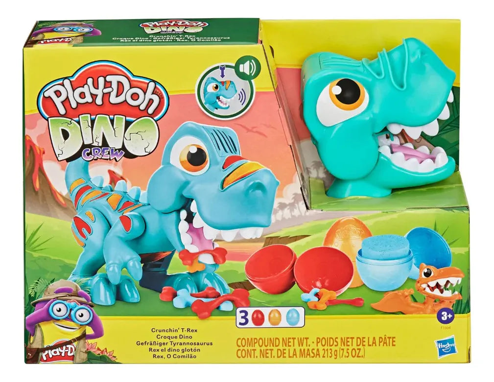 Dino Crew Rex El Dino Glotón - Play-Doh en oferta outlet Colombia saldos a huevo