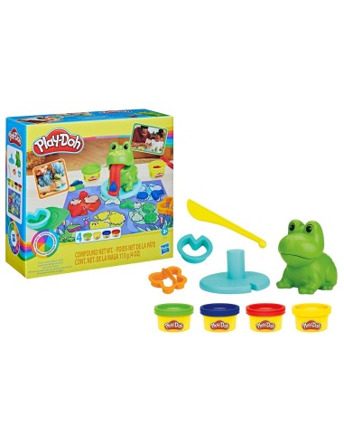Play-Doh Primeras Creaciones: La rana y los colores - Hasbro en oferta outlet Colombia saldos a huevo