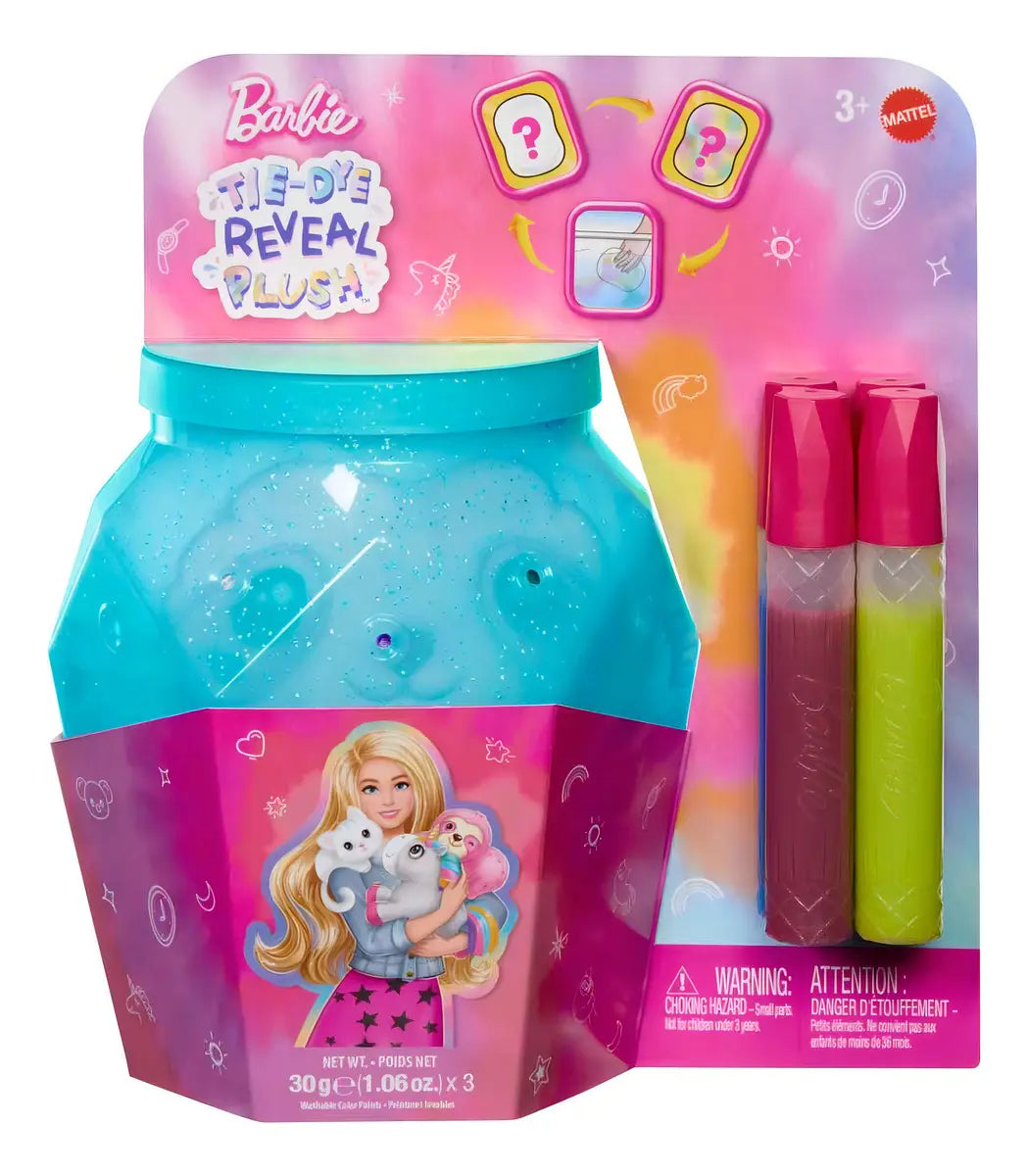 Barbie Tie-Dye Reveal Plush Peluche Surtido