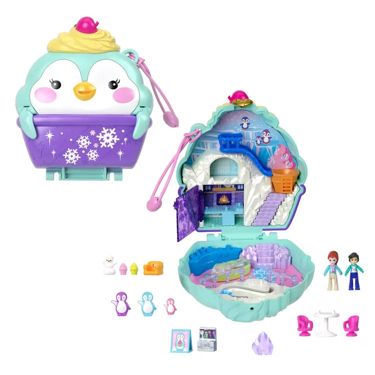 Set de Juego Estuche de Pingüino de Nieve - Polly Pocket en oferta outlet Colombia saldos a huevo