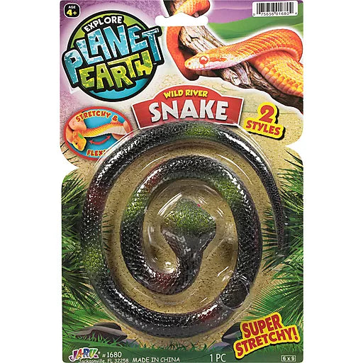 Ja-Ru Planet Earth Wild River Serpiente Oscura - Saldos A Huevo