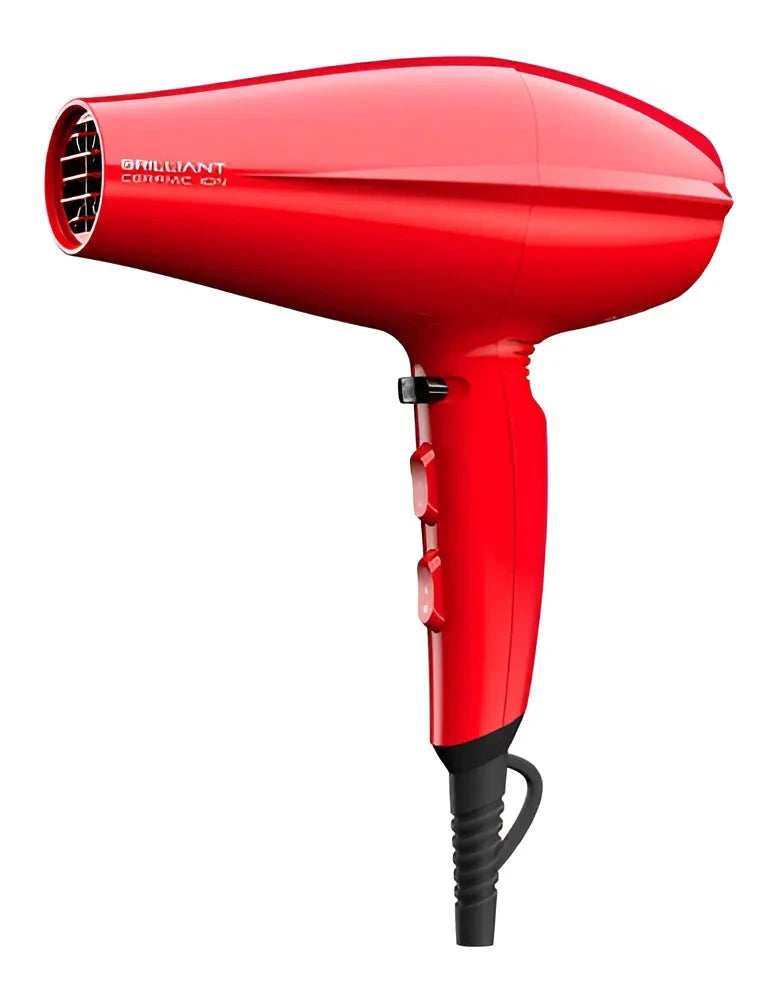 Secador de Pelo Brilliant Ceramic Ion Rojo - GAMA en oferta outlet Colombia saldos a huevo