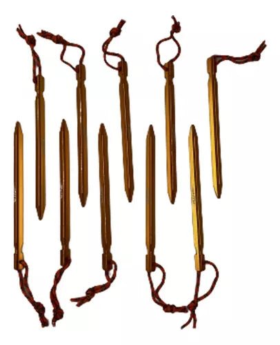 Set de 10 Estacas Para Carpa en Acero - NTK en oferta outlet Colombia saldos a huevo