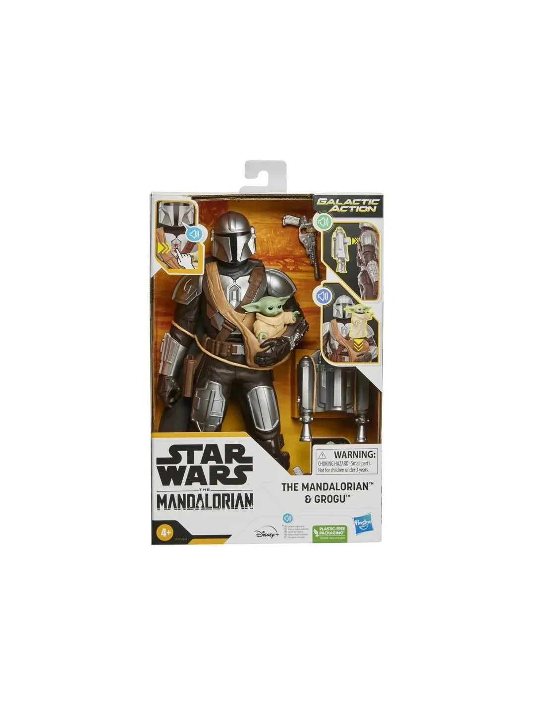 Star Wars Galactic Action The Mandalorian & Grogu - Figuras electrónicas interactivas en oferta outlet Colombia saldos a huevo