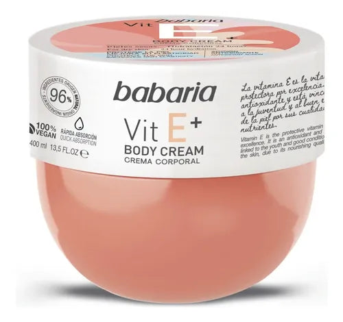 Crema Corporal Vitamina E+ 400 ml - Babaria