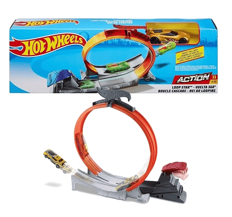 Hot Wheels Vuelta 360° Color Surtido – Mattel