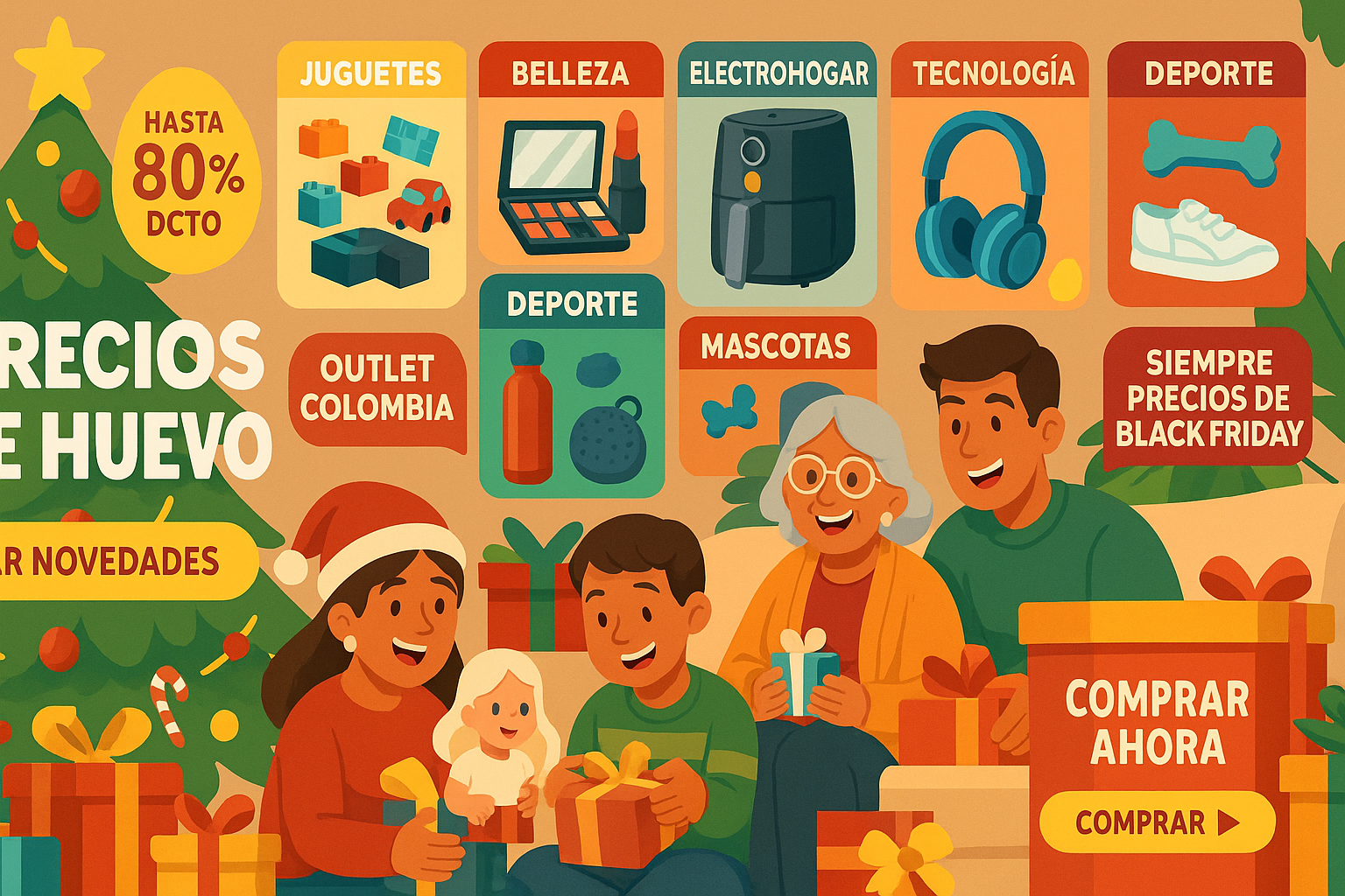 Guía de regalos de Navidad: ahorra a precio de outlet sin sacrificar calidad