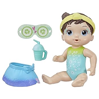 Muñeca Bebé Spa Multicolor Castaño - Baby Alive en oferta outlet Colombia saldos a huevo