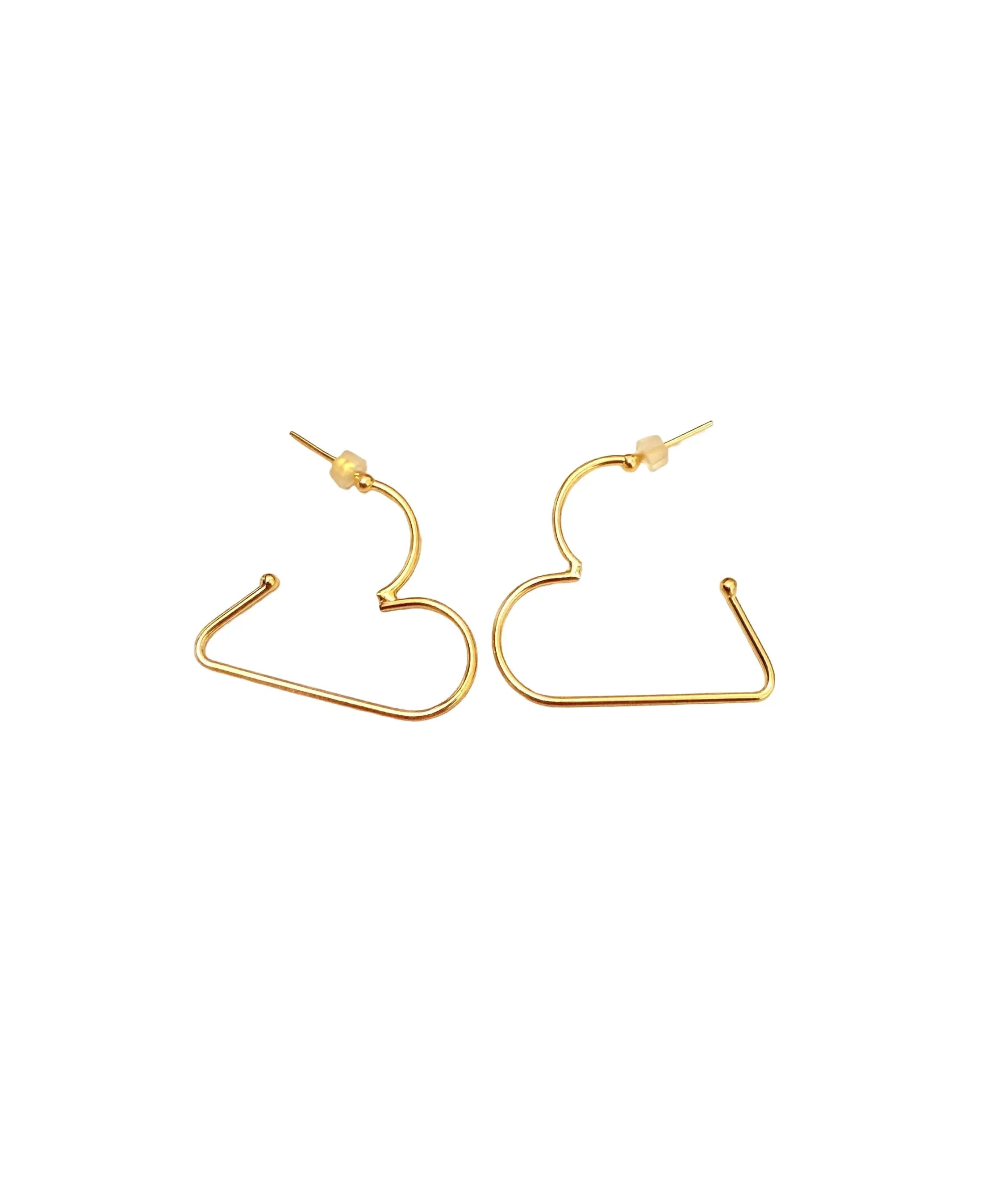 Aretes Candongas Corazón en oferta outlet Colombia saldos a huevo