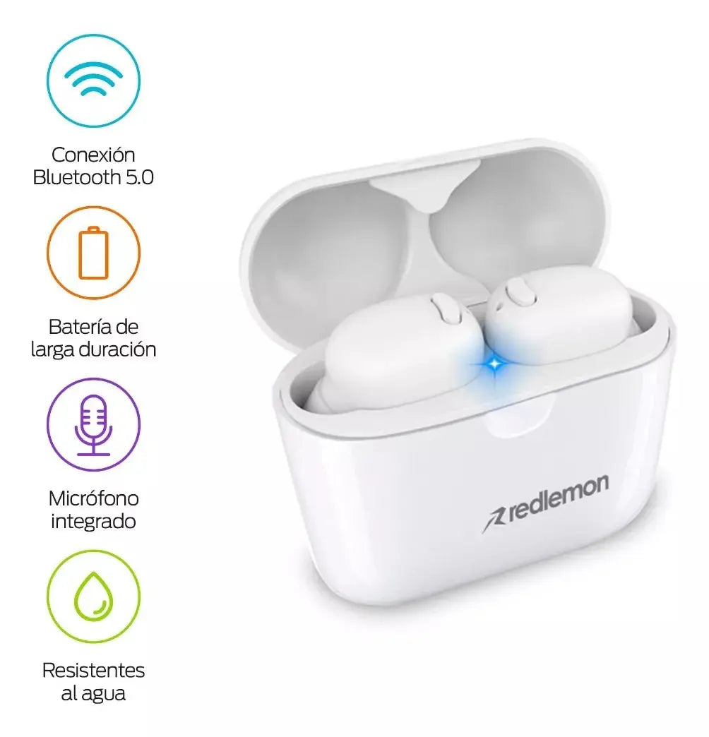 Audífonos Bluetooth 5.0 High Definition Contra Agua - Redlemon en oferta outlet Colombia saldos a huevo