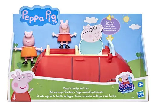 Auto Rojo de la Familia Peppa Pig – Hasbro