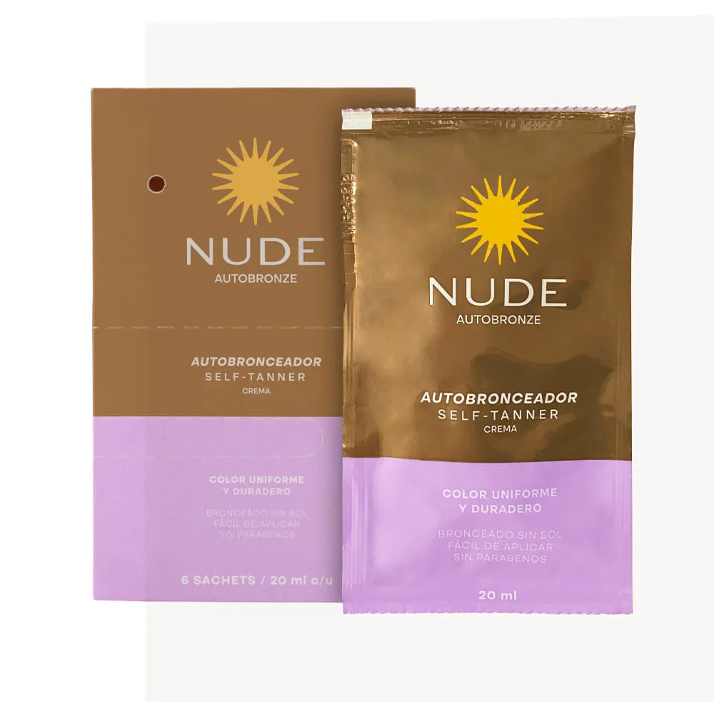 Autobronceador Nude – Caja x 6 Unidades de 20 ml