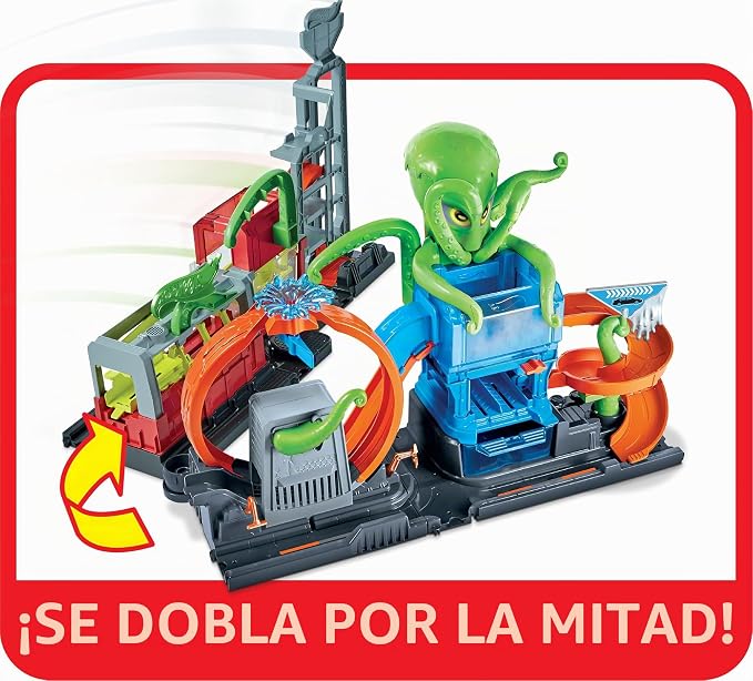 Hot Wheels City Autolavado Ataque Extremo - Mattel