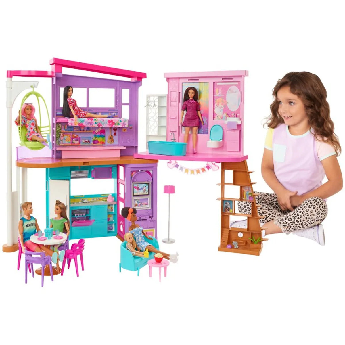 Casa de Muñecas Barbie Malibu Casa de Vacaciones – Mattel
