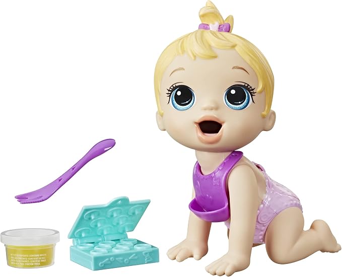 Muñeca Baby Alive Bebé Hora de Comer Lil Snacks – Hasbro
