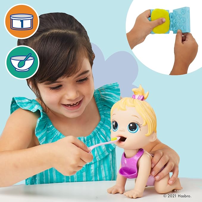 Muñeca Baby Alive Bebé Hora de Comer Lil Snacks – Hasbro