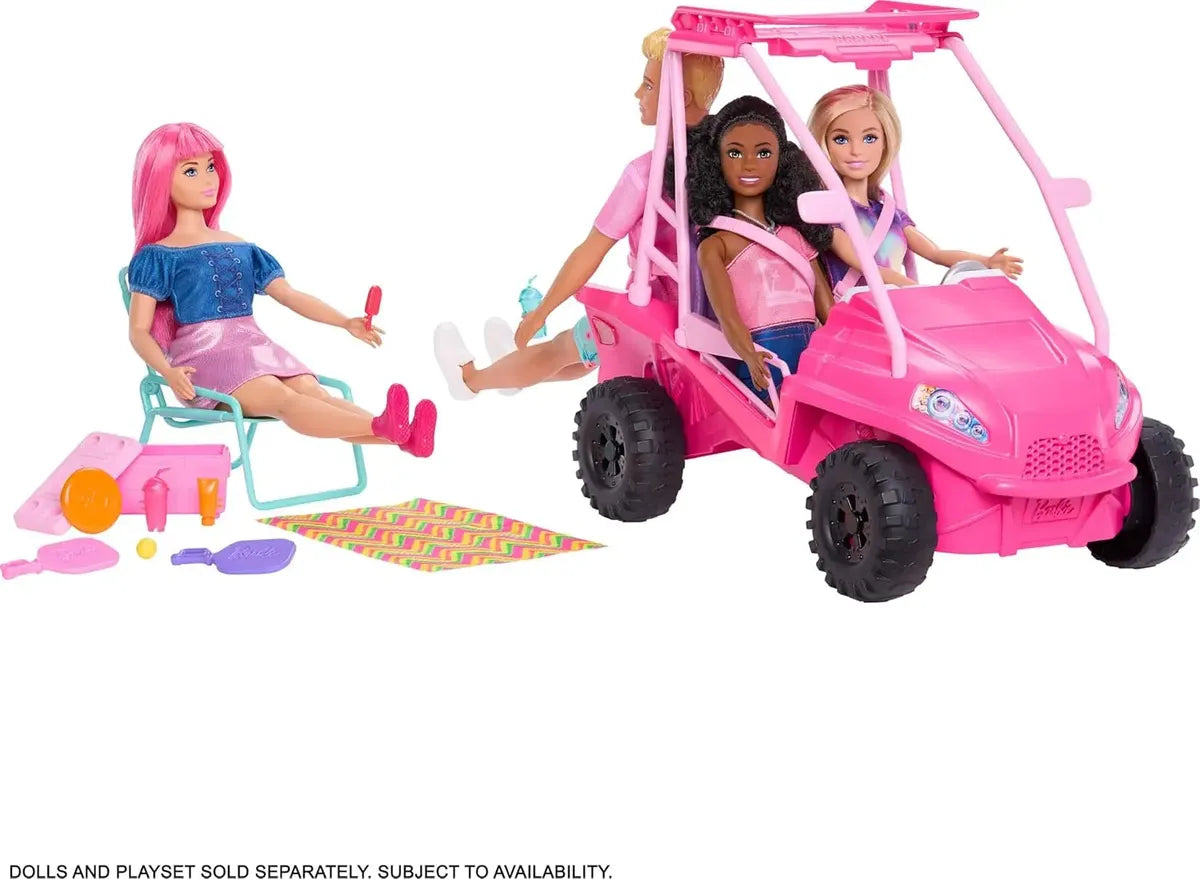 Barbie Detectives en la Playa Vehículo Buggy de Playa - Mattel