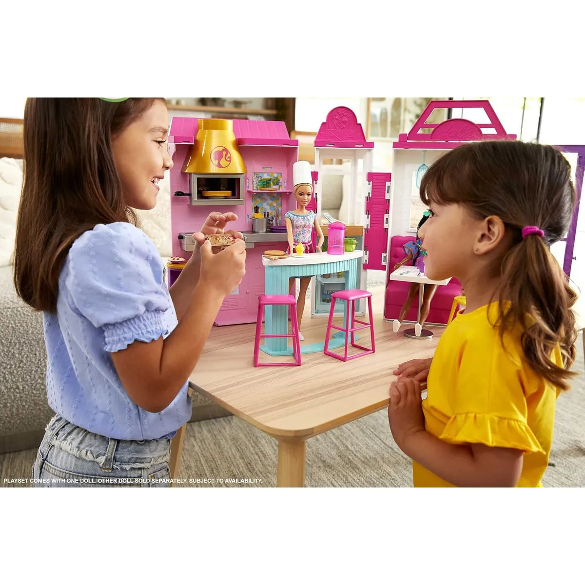 Barbie Restaurante Cook ‘n Grill con Muñeca – Mattel