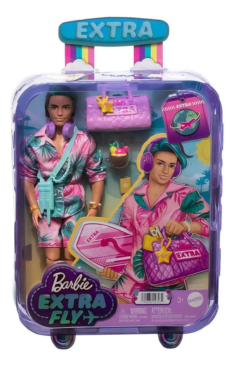Barbie Extra Fly Ken Look Tropical - MATTEL