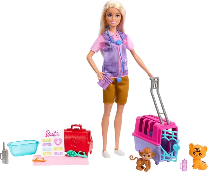 Barbie Rescate de Animalitos – Mattel en oferta outlet Colombia saldos a huevo