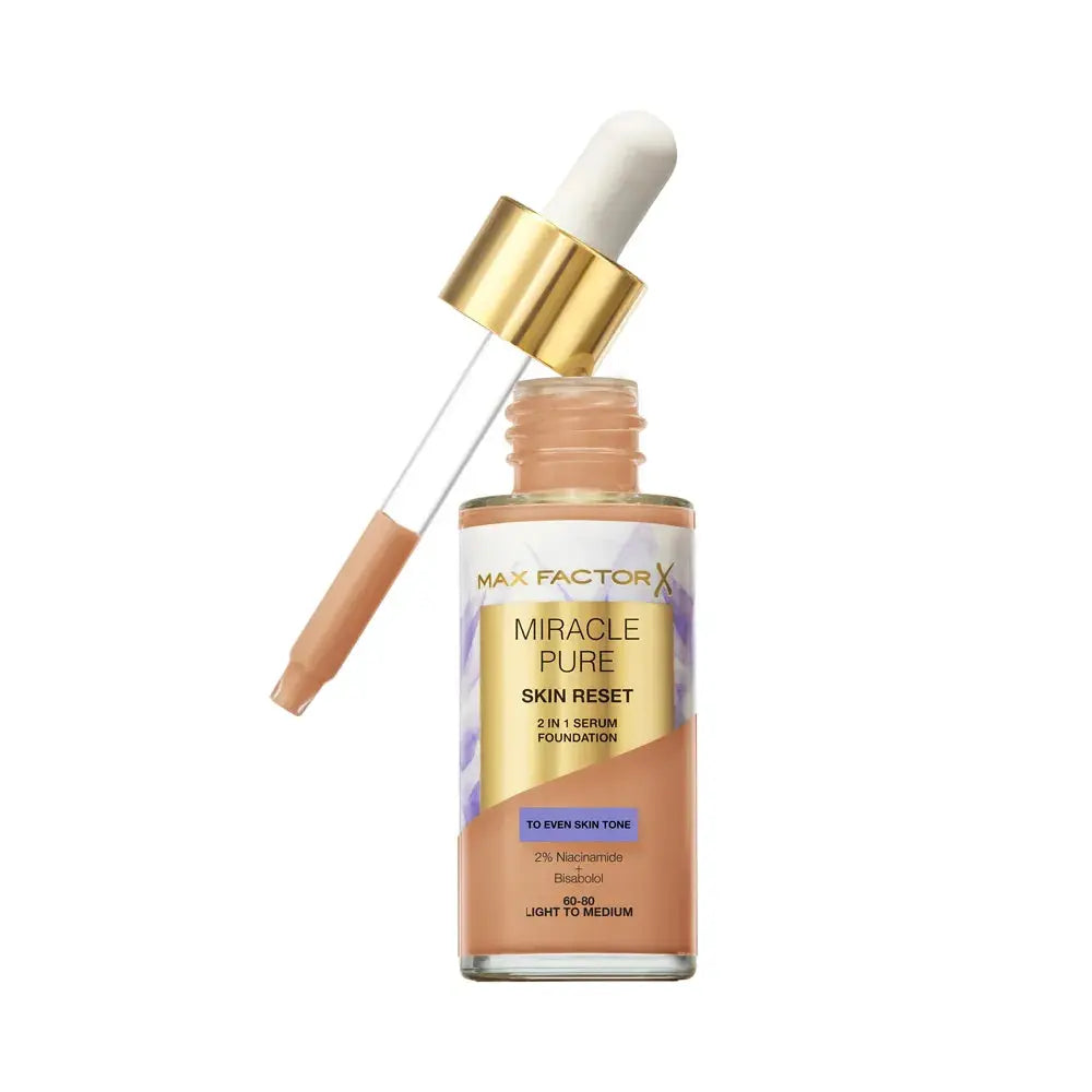 Base Miracle Pure Sérum Light to Medium 30ml - Max Factor