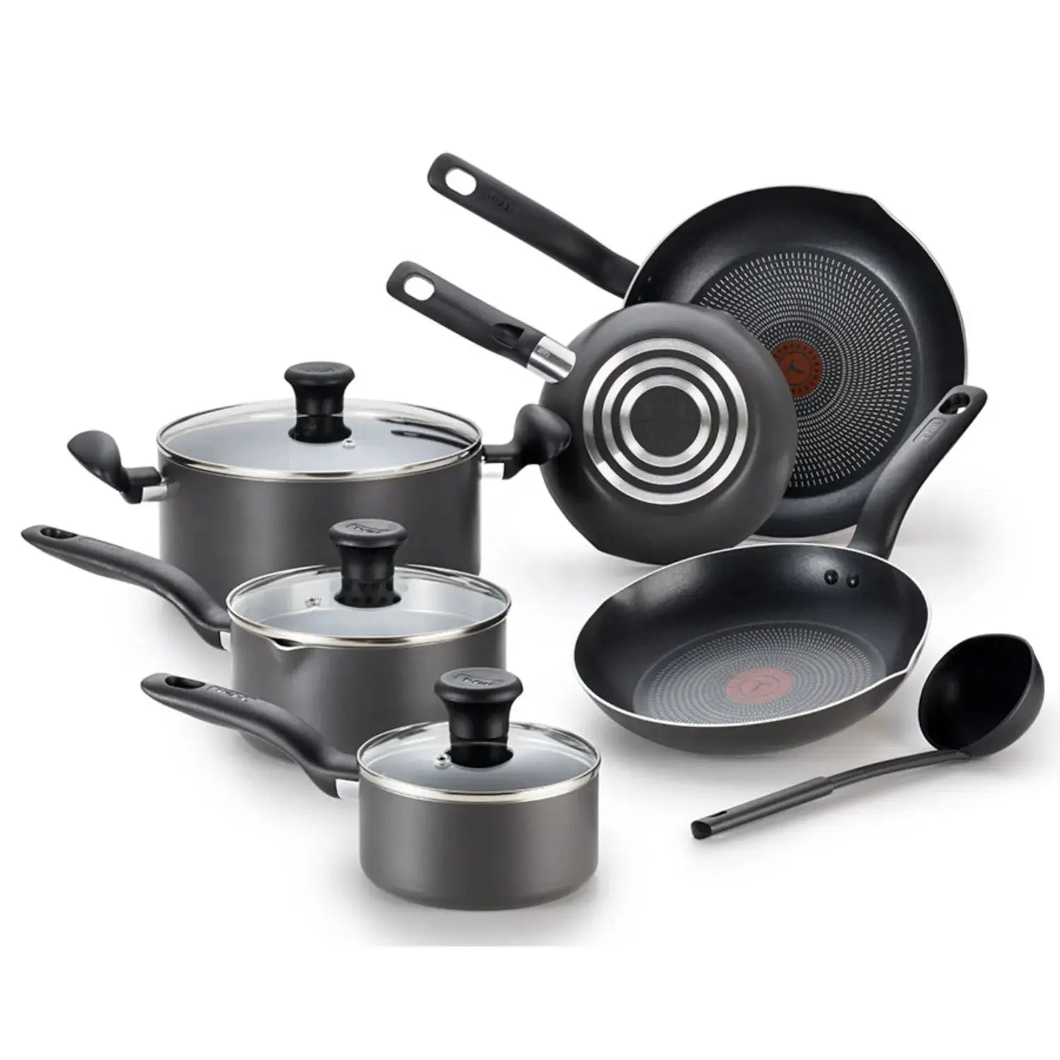 Batería TEFAL Initiatives 10 Piezas T-Fal en oferta outlet Colombia saldos a huevo