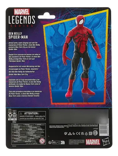 Figura Ben Reilly Spider Man Marvel Legends – Hasbro en oferta outlet Colombia saldos a huevo