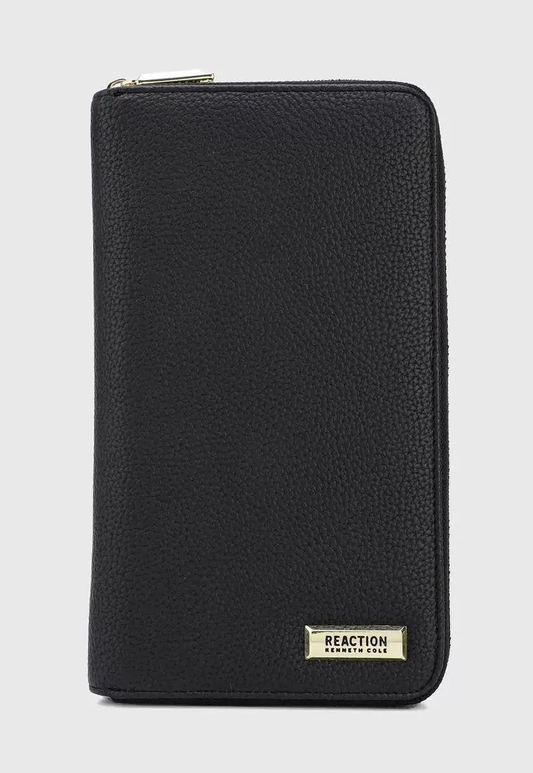 Billetera Negro-Dorado KENNETH COLE 70193 en oferta outlet Colombia saldos a huevo