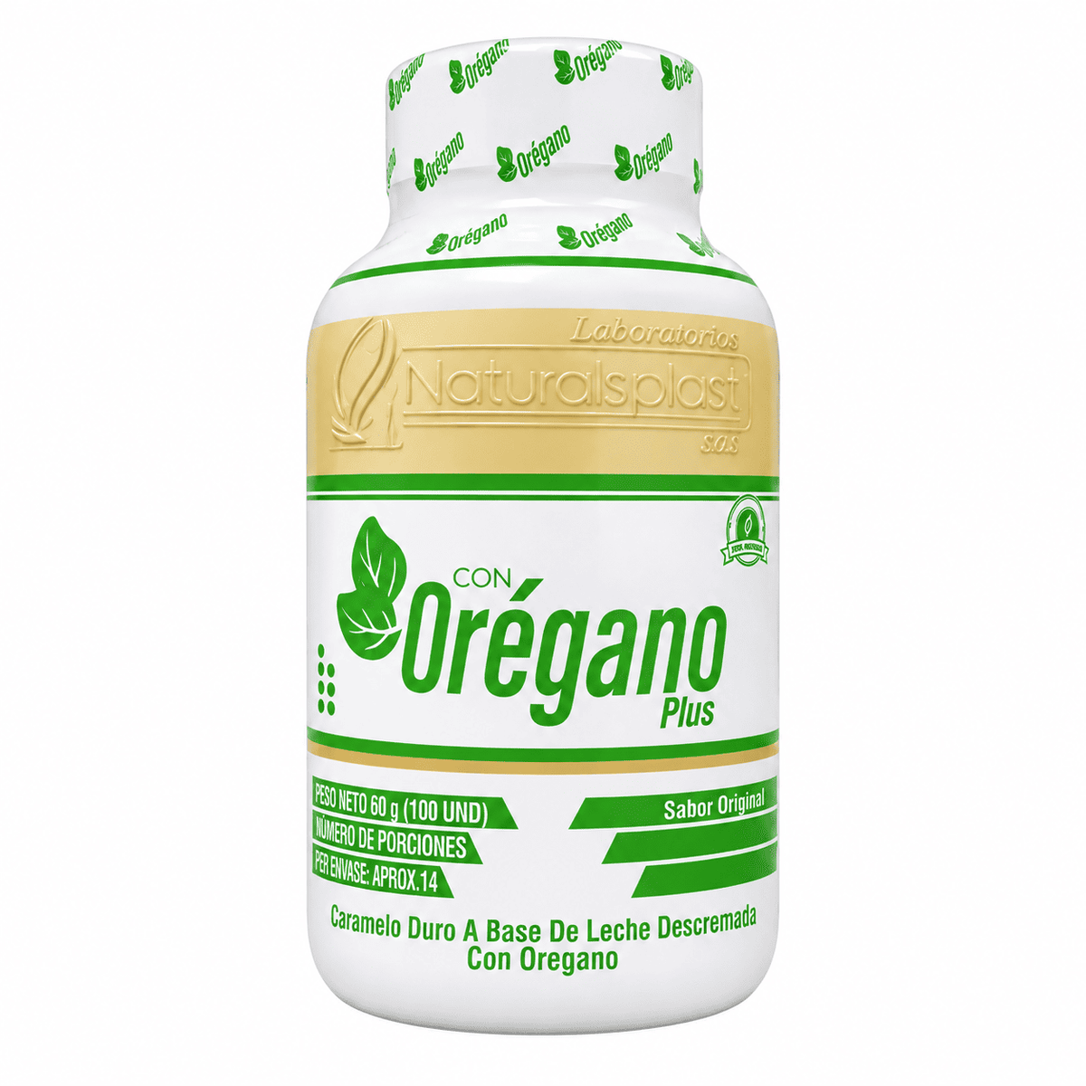 Orégano Plus x 100 Tabletas – Laboratorios Naturals Plast en oferta outlet Colombia saldos a huevo