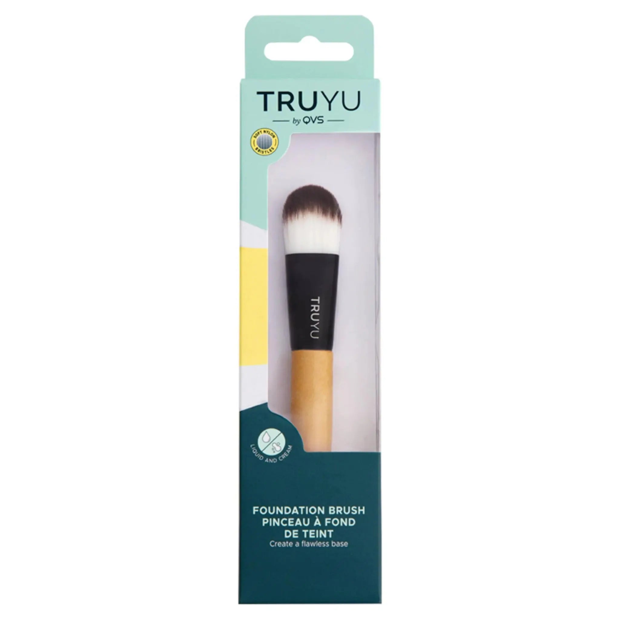 Brocha para base de maquillaje TRUYU en oferta outlet Colombia saldos a huevo