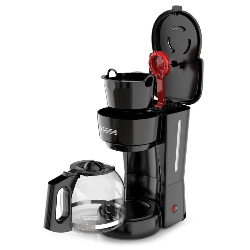 Cafetera con Tecnología Vortex 12 Tazas CM0916B BLACK+DECKER