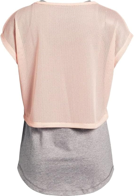 Camiseta Infinity en capas Under Armour para niña Young en oferta outlet Colombia saldos a huevo