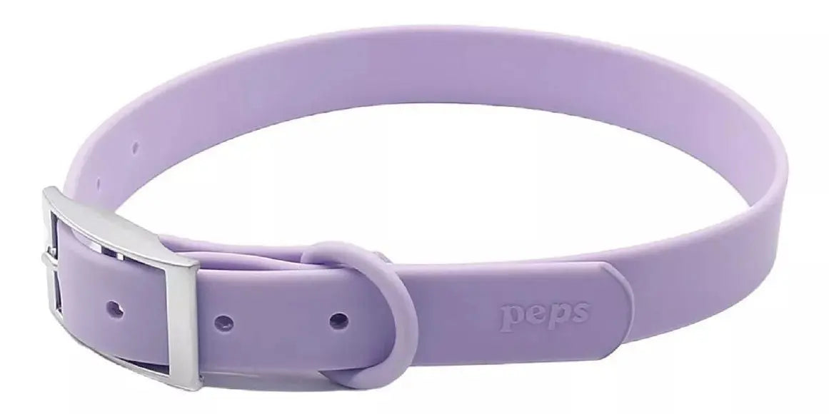 Collar Perro Caucho Impermeable Morado - Peps en oferta outlet Colombia saldos a huevo