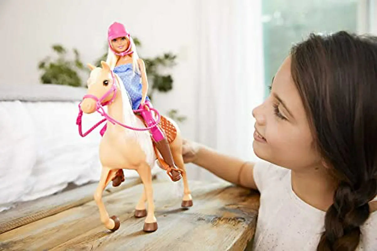 Barbie Muñeca con Caballo – Mattel