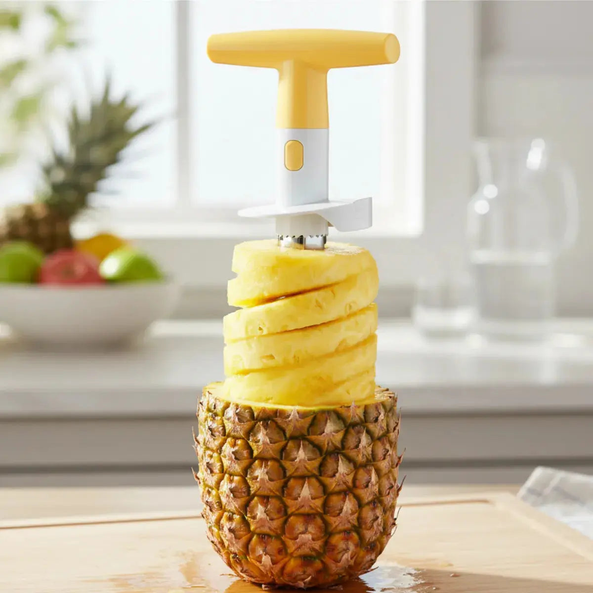 Cortador Descorazonador y Rebanador de Piña - Metaltex en oferta outlet Colombia saldos a huevo