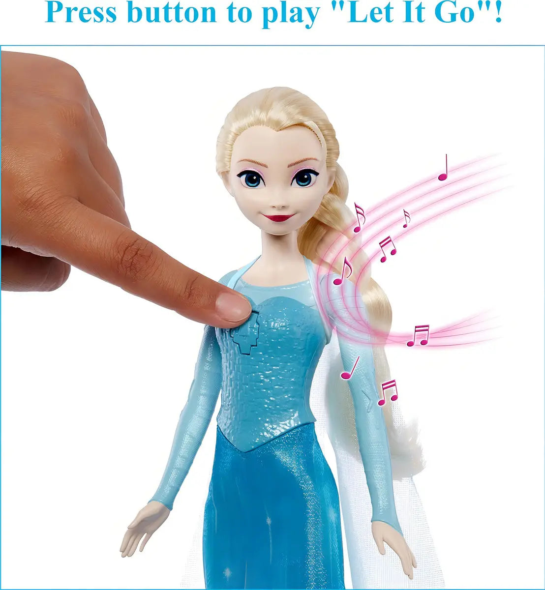 Muñeca Disney Frozen Elsa Canciones Mágicas – Mattel