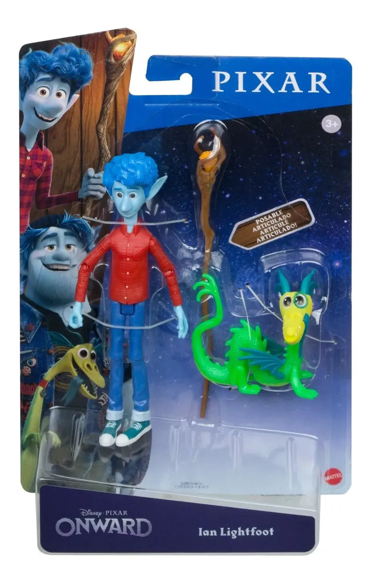Disney Pixar Unidos Figuras Ian Lightfoot y Brasita – Mattel
