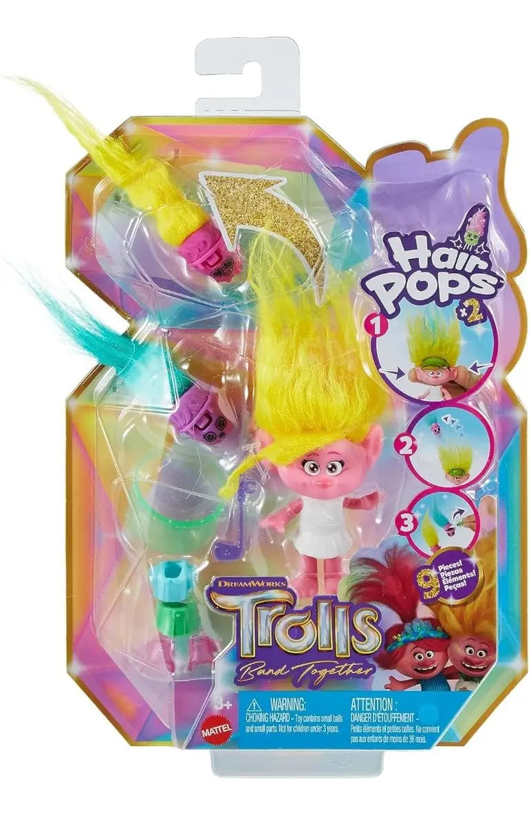 Pops Hair Viva Trolls Band Together – Mattel