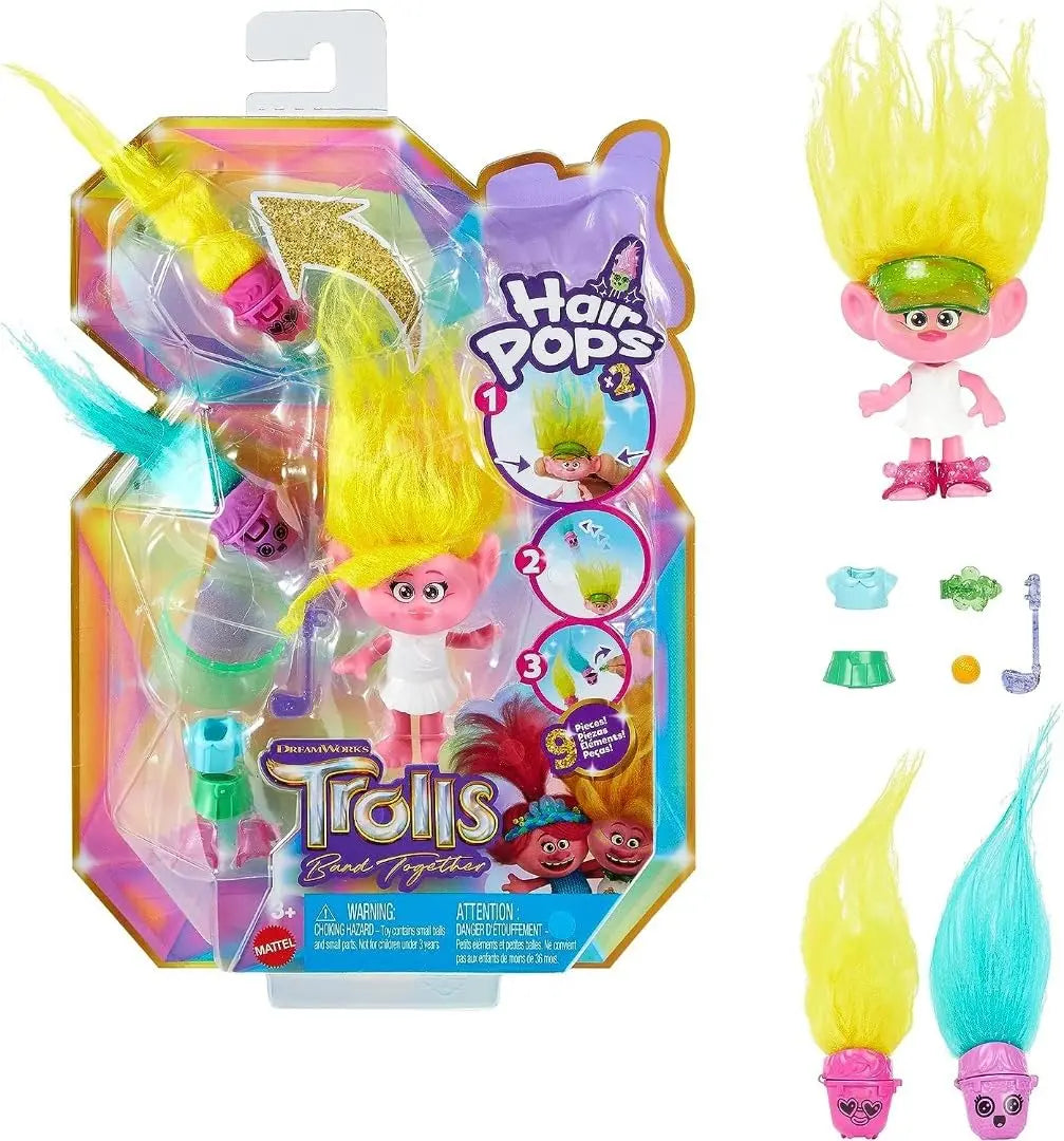 Pops Hair Viva Trolls Band Together – Mattel