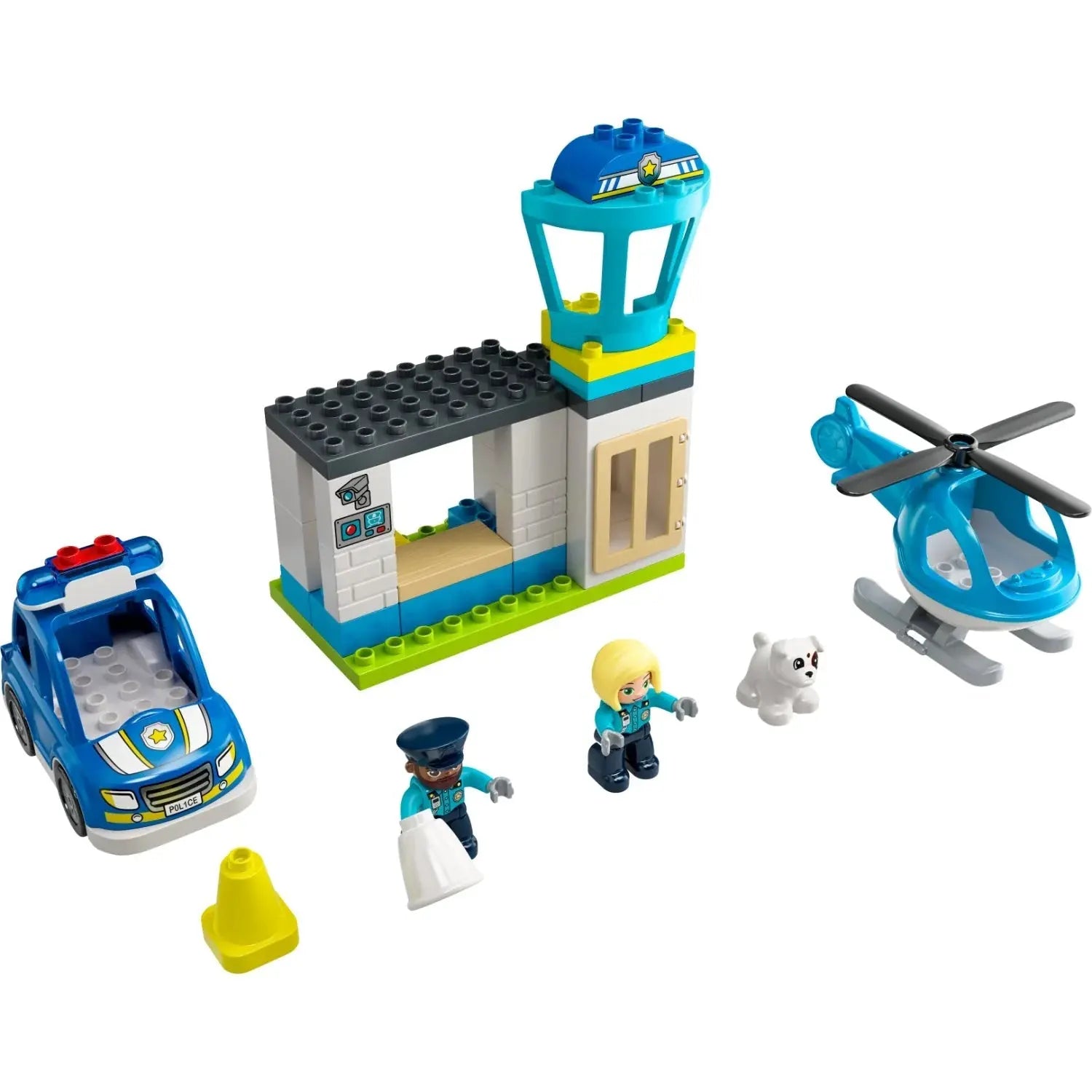 Duplo Rescate: Estación de Policía Helicóptero 10959 - Lego en oferta outlet Colombia saldos a huevo