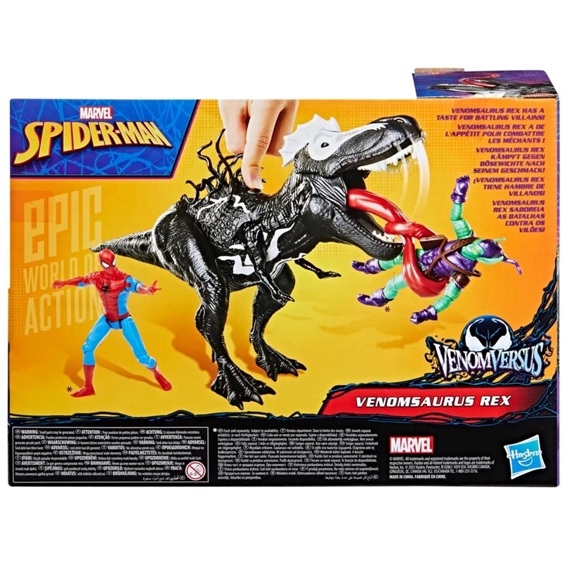 Figura Spider Man Epic World Venosaurus Rex - Hasbro