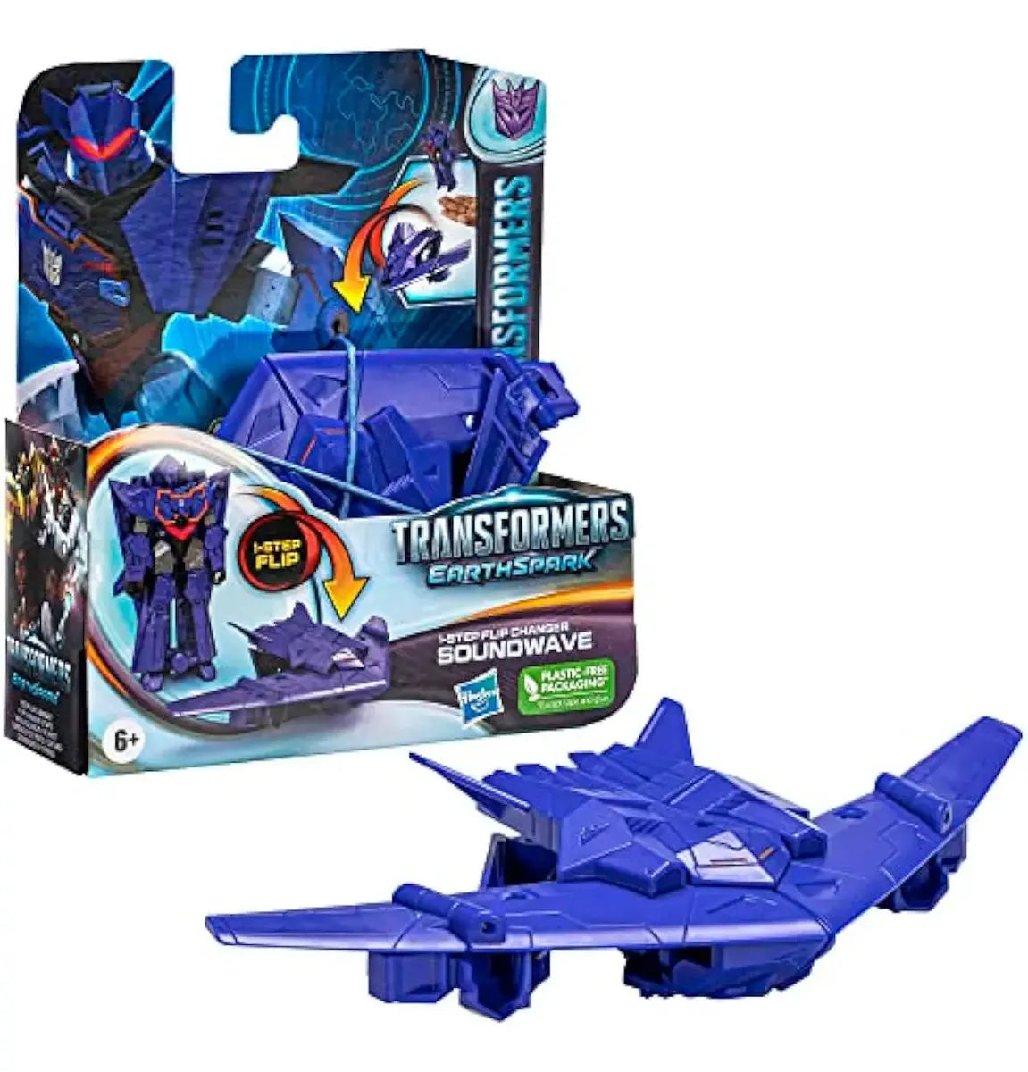 Figura Transformers EarthSpark Soundwave - Hasbro