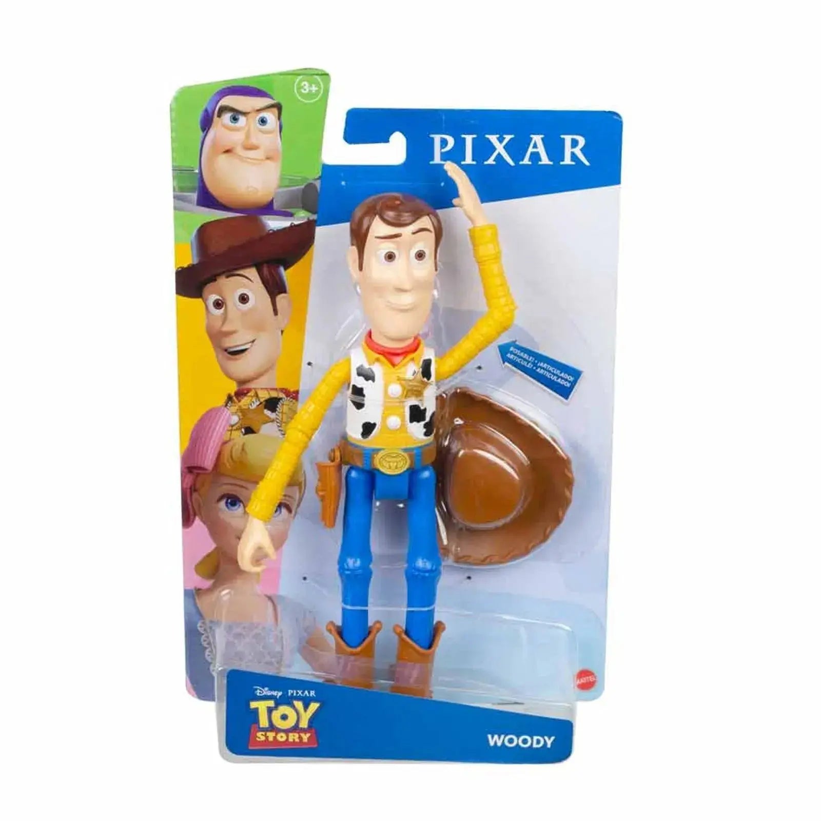 Figura Woody de 7” - Disney Pixar en oferta outlet Colombia saldos a huevo