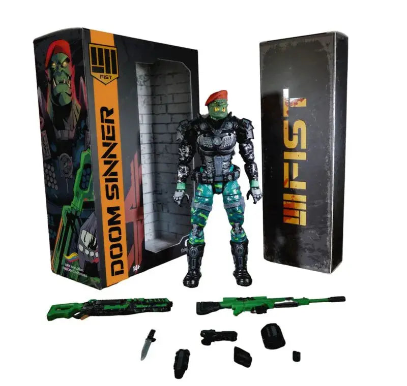 Figura de Acción Doom Sinner Articulada en oferta outlet Colombia saldos a huevo