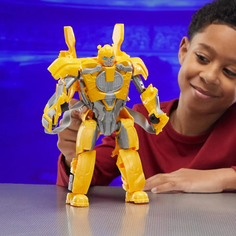 Transformers One Bumblebee B-127 Figura y Máscara 2 en 1 – Hasbro